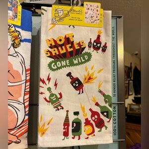 Blue Q Hot Sauce Fun Hand Towel